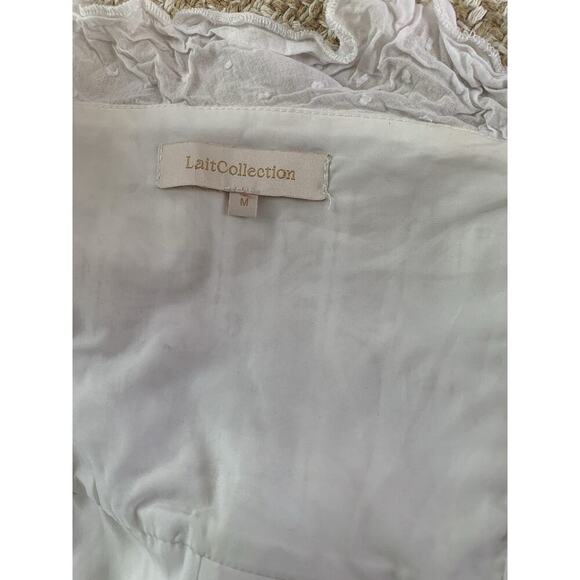 Hera ruffled fairy cottage-coreDress Lait collection whimsical boho chic Bride M - Picture 4 of 4